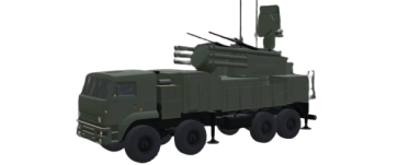 Боевая машина 72В6 ЗРГК "Панцирь-С1"