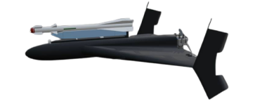 Geran-2 UAV (series "Э", with R-60 missile)