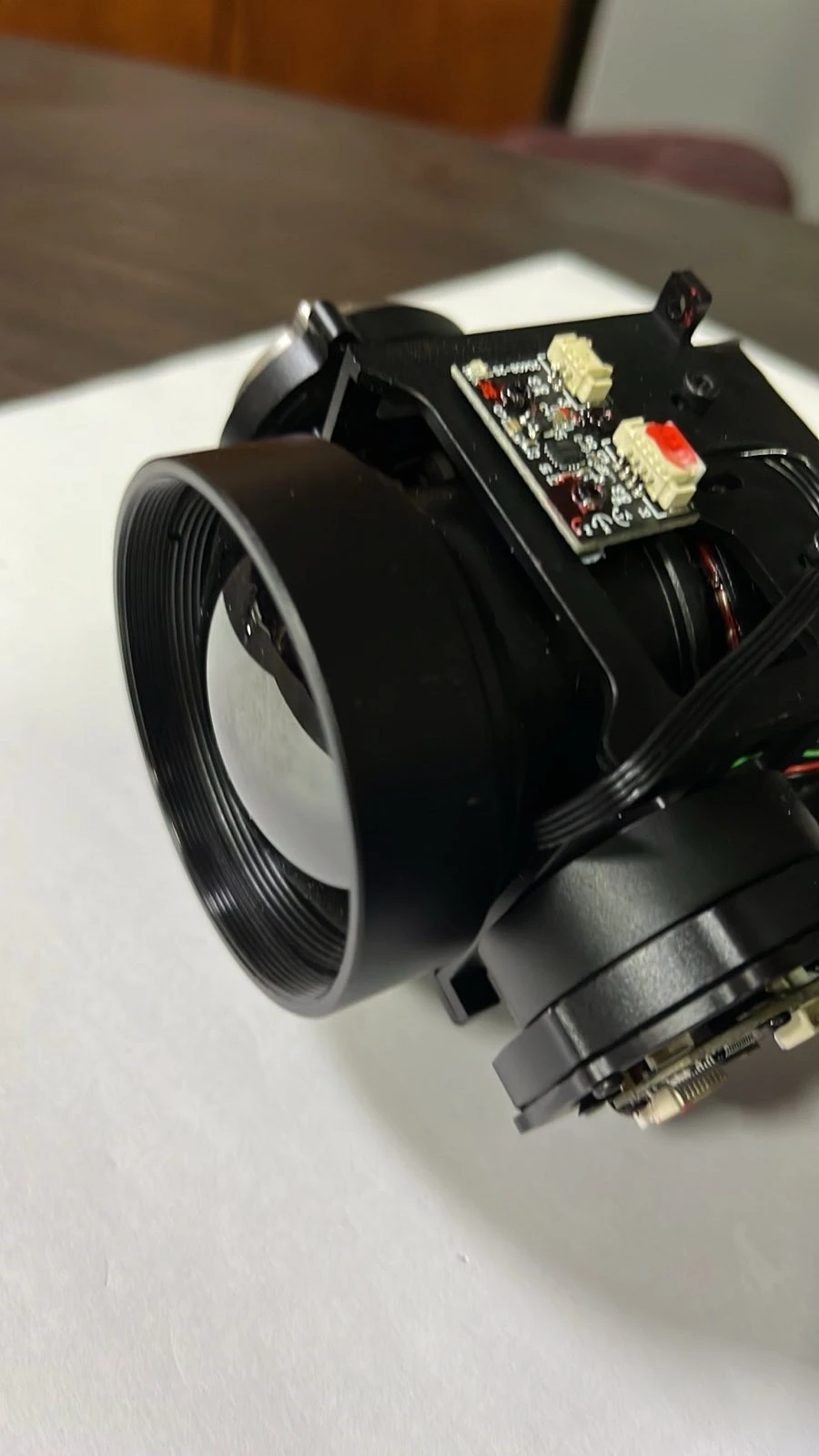 Digital video camera in the IR range
