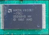 8 MB CMOS 3.0 boot sector flash memory