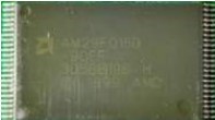  Chip AM29F016D (16Mbit (2M x 8bit) CMOS, flash memory with unified sectors)