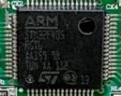  Microcontroller with built-in flash memory STM32FH05 RGT6