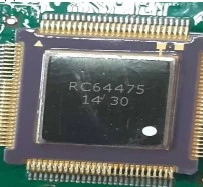 RIS Controller Built-in 64-bit microprocessor built on RIS Core 4000