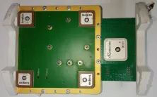 Two-port inline piezoresistive monolithic differential pressure sensor