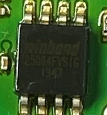 Flash memory Winbond integrated circuit (Photo 256)