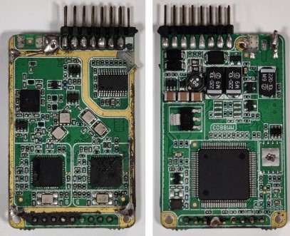 Converter of information from a serial port