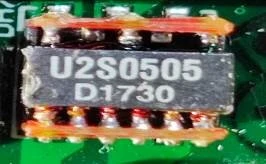 Isolated DC Converter Module 1 Output 5V 400mA 4.5V - 5.5V (Photo 256)