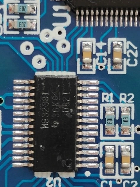 Line driver/receiver with ESR protection