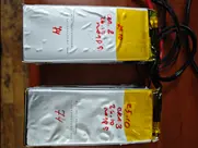 Lithium-polymer batteries of the battery pack