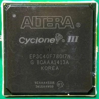 Чіп FPGA cімейства ALTERA Cyclone III 39600 комірок 402 МГц 65нм технологія 1,2В 324 пін (Фото 256)