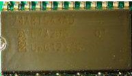  Microcircuit (receiver with eight-time latching and double inclusion (3 states))