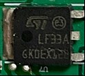Very low voltage drop regulator with inhibit