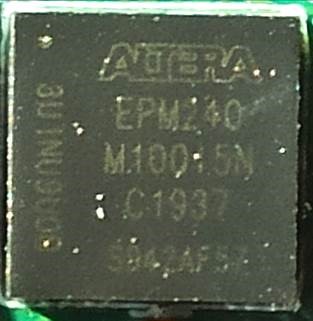CPLD microcircuit ALTERA MAX II family 192 macro elements 201.1 MHz, 0.18 μm technology 2.5/3.3 V, 100 FBGA contacts