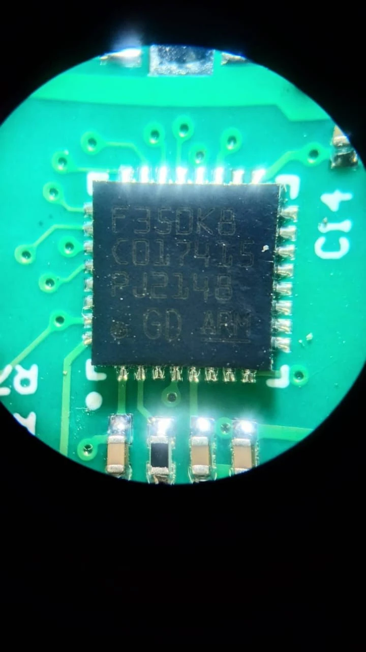 32-bit microcontroller with ARM architecture on the Cortex-M4 core (F3xx series) (Photo 256)