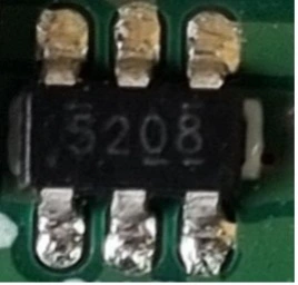 Synchronous step-down voltage regulator TPS565208