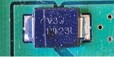 Schottky diode 2-pin