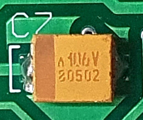  Tantalum capacitors (BpLA "M...")