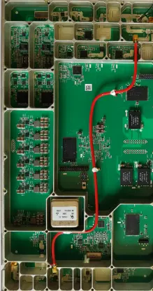 Broadband synthesizer with built-in VCO