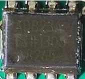 Microcircuit (double input amplifier on field-effect transistors at 17 MHz) (Photo 256)