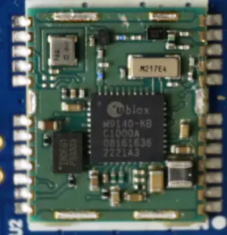 GNSS module NEO-M9N based on the receiver M9140-KB