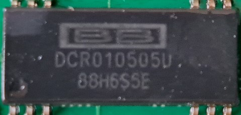 мініатюрні 1 Вт ізольовані регульовані перетворювачі DC/DC