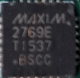 MAXIM chip (Global Navigation Satellite System (GNSS) receiver covering GPS, GLONASS and Galileo on a single chip)