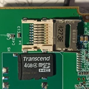 Transcend 4 Gb memory card