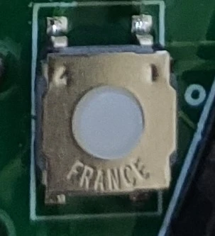 Tact button marked France