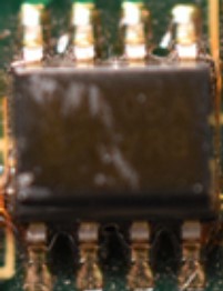  Microcircuit of a linear positive voltage regulator