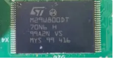 8 Біт (1Мбх8 або 512 Кбх16, завантажувальний блок) флеш пам'ять із живленням 3В