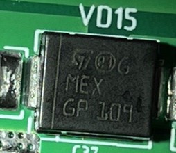  Capacitor for suppression of electromagnetic interference