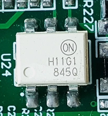 Optocoupler (optocouple) of high voltage