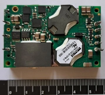 Two-sided DC/DC converter board