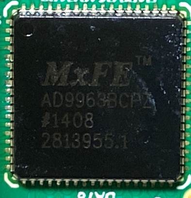 Мікросхема перетворювач DAШирокосмуговий MxFE 175000KSPS 12Bit 72Pin LFCSP EP T/R