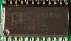  Microcircuit (dual 12-bit DAC-PORT)