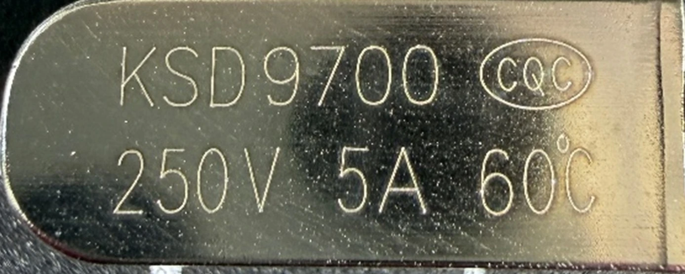 Bimetallic thermostat (Photo 256)