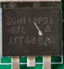P-channel 60-V (D-S) 175 °C MOSFET