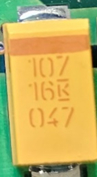 Tantalum capacitor (Photo 256)