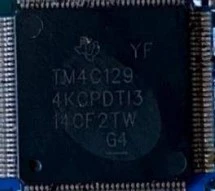 TIVA TM4C129x series microcontroller; Architecture: ARM Cortex-M4F; Number of bits: 32 bits; Processor frequency: 120 MHz; Program memory size: 512 KB; RAM size: 256 KB