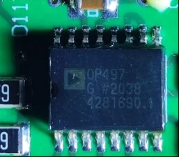 Four-channel operational amplifier (Photo 256)