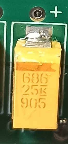  Tantalum capacitor 686