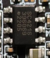Voltage regulator with low input