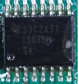 Isolated RS-485 transceiver