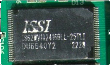 16MB RAM memory chip