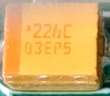 Tantalum SMD capacitor