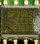 Chip (microprocessor with low power consumption) (Photo 256)