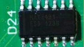  Low-power 3.3 V transceiver for RS-485 and RS-422 communication.