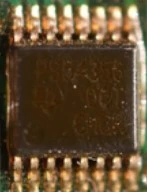 Microcircuit of a rectifier with a Schottky barrier