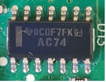 Мікросхеми серії АС74