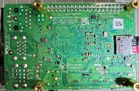 RASPBERRY PI 4 MODEL microcomputer (Photo 2)